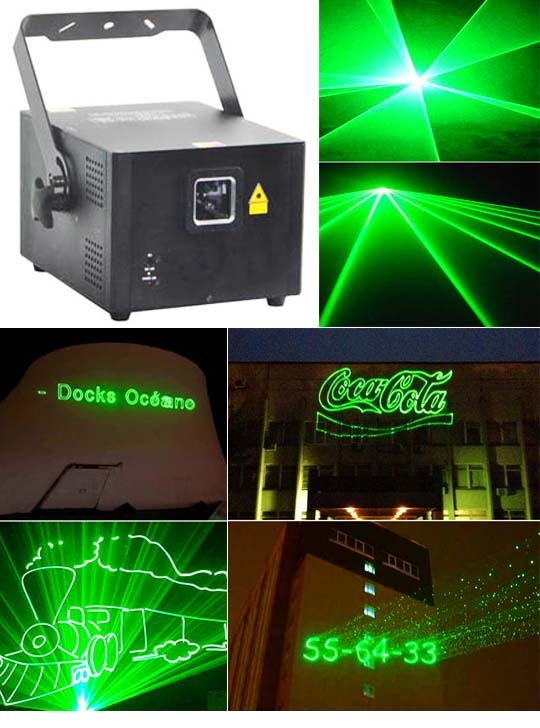 Распродажа лазерной рекламы Promolaser STAGE4 GRAPH SDA 1000G PRO для 500 метров